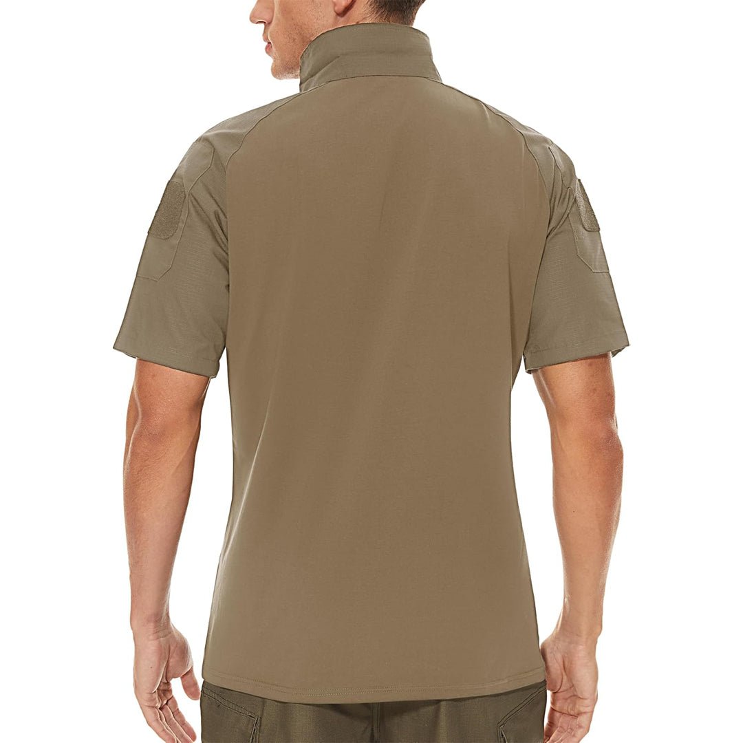 Men's Tactical Combat Shirt Ripstop Performance Tee