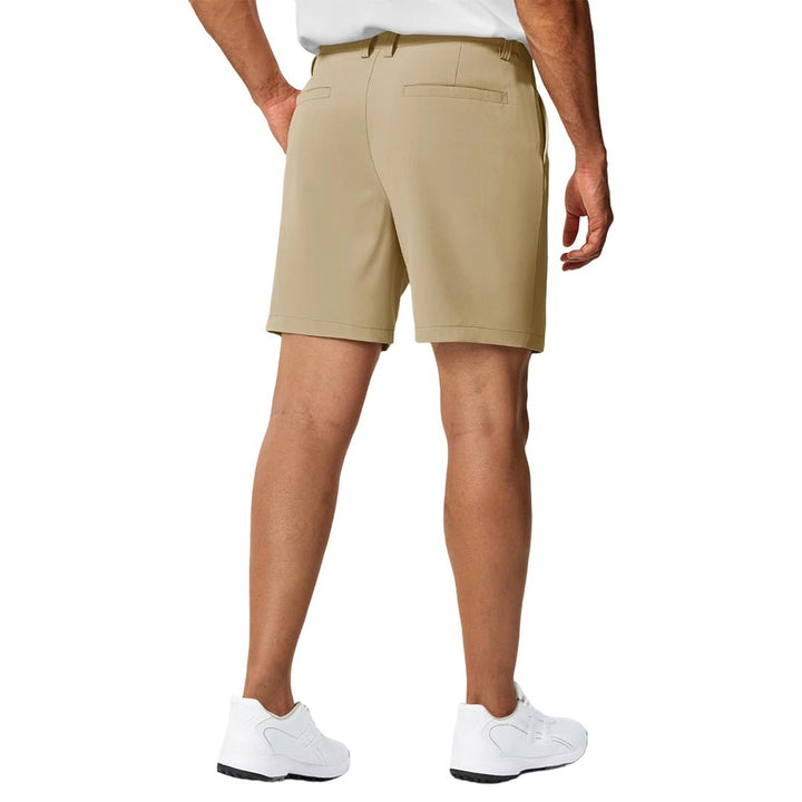Men's 7 Inch Quick Dry Golf Shorts with 6 Pockets - AB24M3153