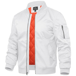 Men's Winter Bomber Jacket Thermal Warm Padded Windbreaker - google_men_lightweight_jacket