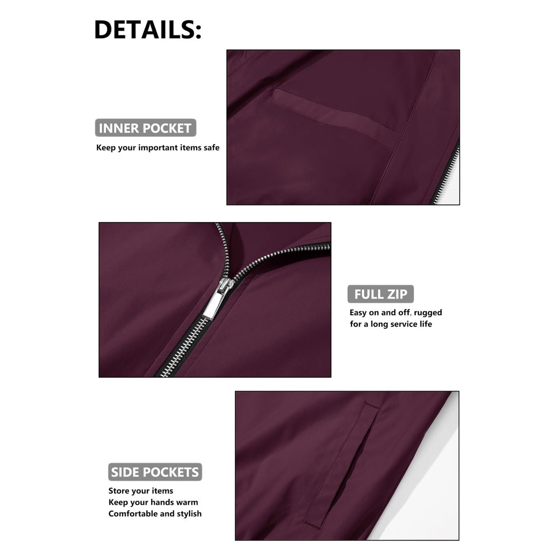 Men's Casual Lightweight Bomber Jacket - google_men_lightweight_jacket