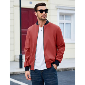 Men's Casual Lightweight Bomber Jacket - google_men_lightweight_jacket