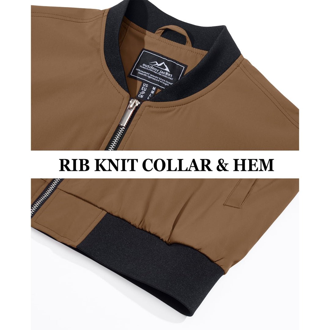 Men's Casual Lightweight Bomber Jacket - google_men_lightweight_jacket