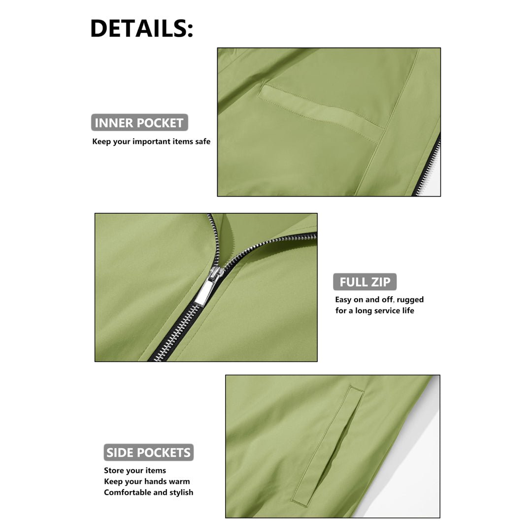 Men's Casual Lightweight Bomber Jacket - google_men_lightweight_jacket