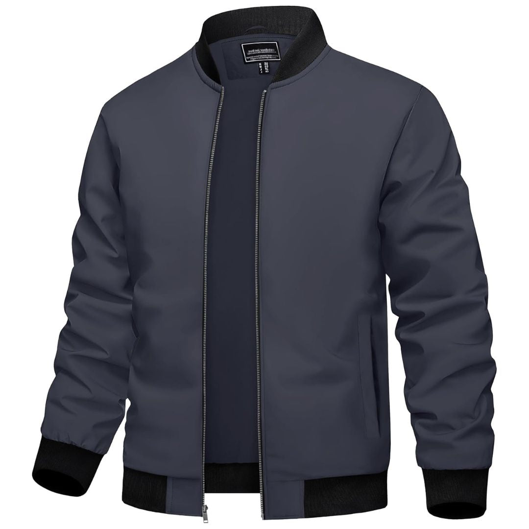 Men's Casual Lightweight Bomber Jacket - google_men_lightweight_jacket