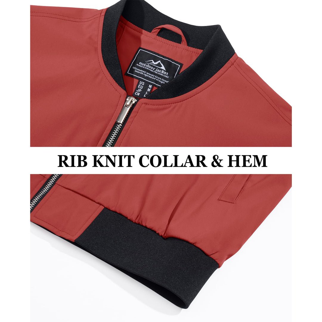 Men's Casual Lightweight Bomber Jacket - google_men_lightweight_jacket