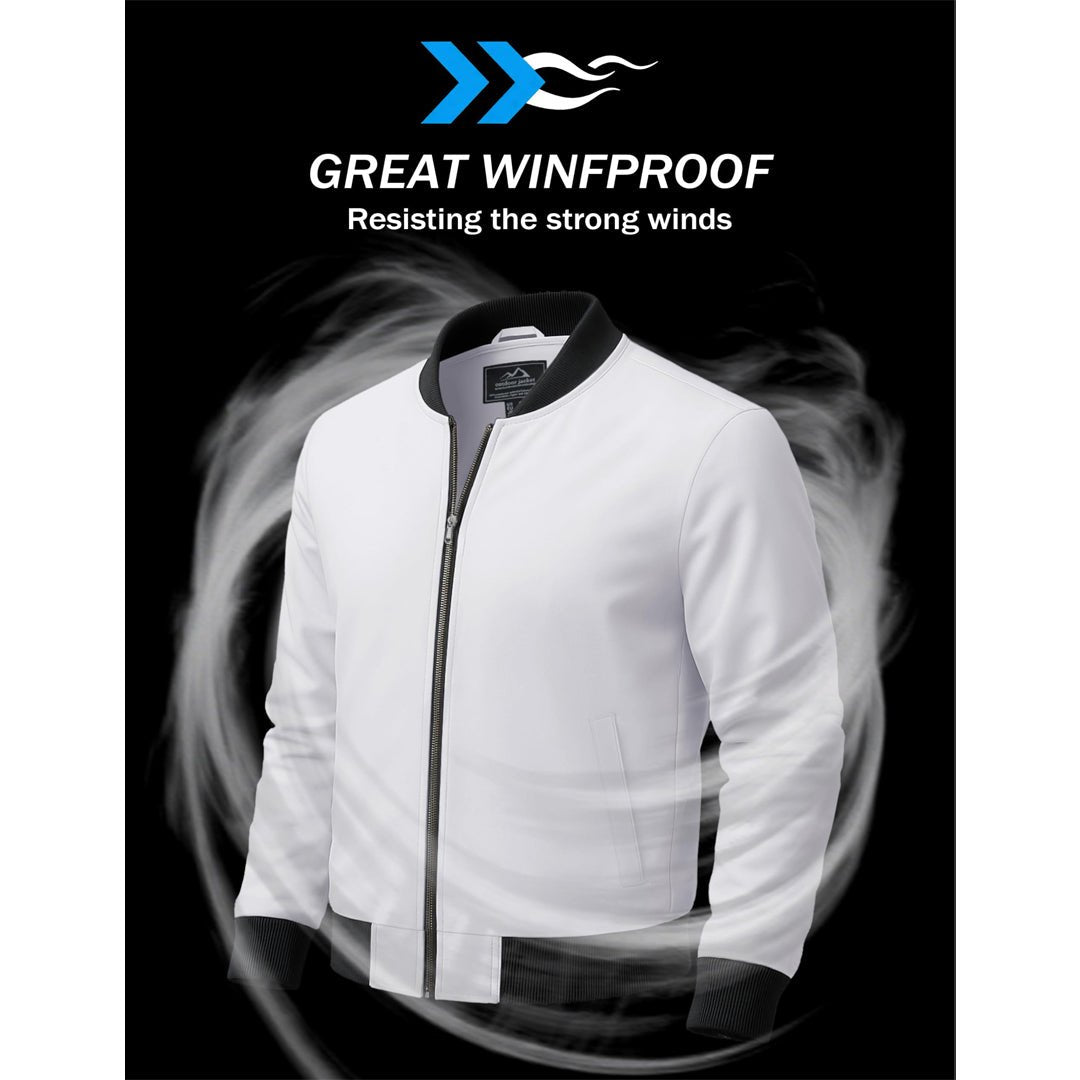 Men's Casual Lightweight Bomber Jacket - google_men_lightweight_jacket
