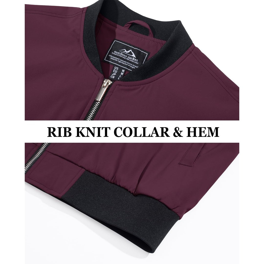 Men's Casual Lightweight Bomber Jacket - google_men_lightweight_jacket