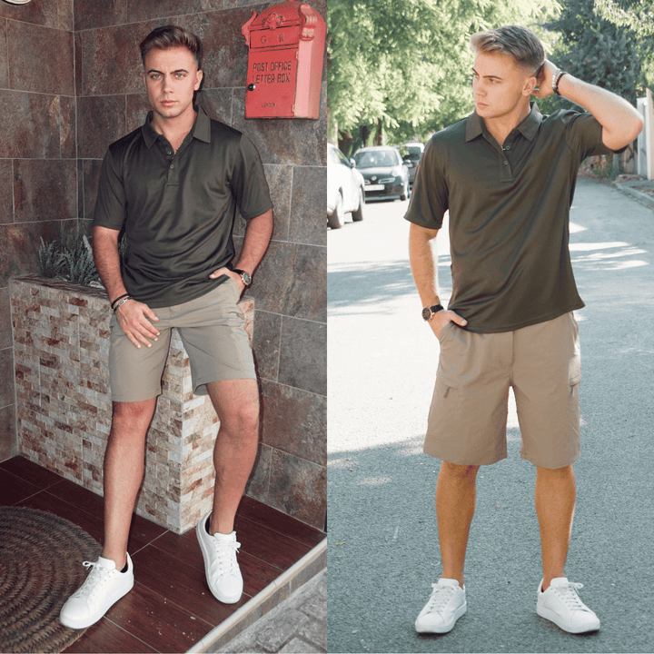 Men's Casual Quick-Dry 5 Pockets Cargo Short - Men's Cargo Shorts