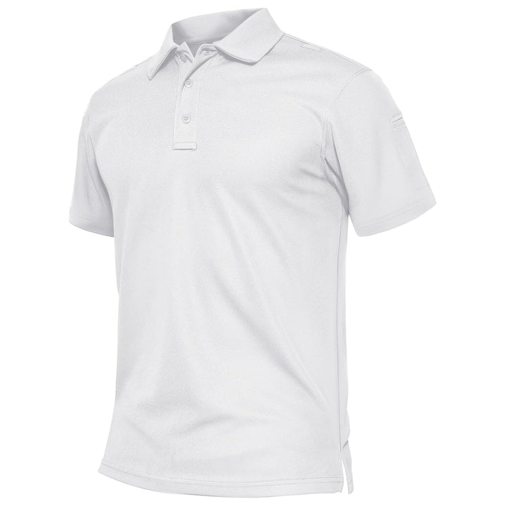 Men's Dry Fit UPF 50+ Golf Workwear Tactical Polo Shirt - AT24M3204