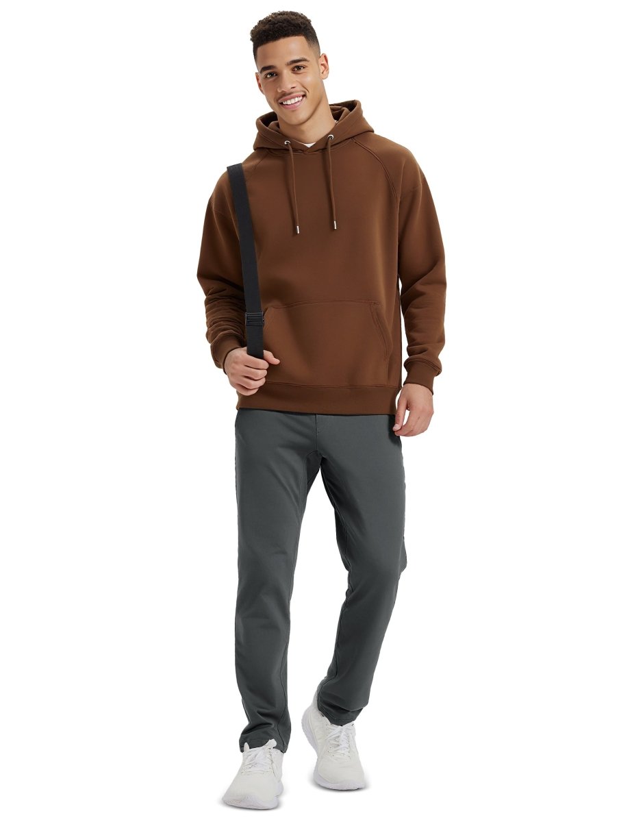 TACVASEN Dark Grey Men's Fleece Lined Winter Warm Pants