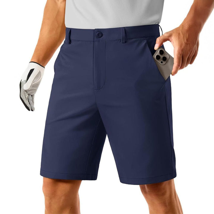 Men's Golf Quick Dry Casual Flat Front Shorts with 4 Pockets - L23M812