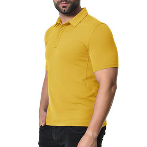 Men's Golf Tennis Casual Outdoor Summer Polo Collared Shirt - Men's Polo Shirts
