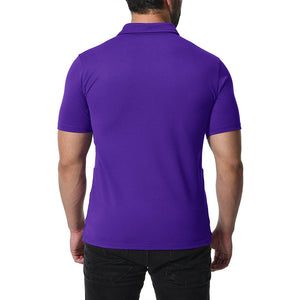 Men's Golf Tennis Casual Outdoor Summer Polo Collared Shirt - Men's Polo Shirts