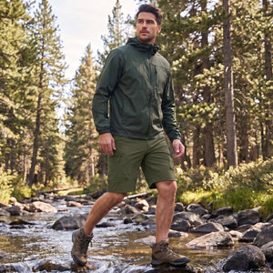 TACVASEN Army Green Men's Hiking Cargo Shorts 10 Inch Lightweight Outdoor Work Travel Shorts