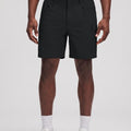 TACVASEN Black Mens Hiking Shorts Zippered Pockets