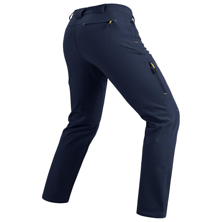 Men's Hiking Water Resistant Reinforced Knees Winter Pants - 6601D