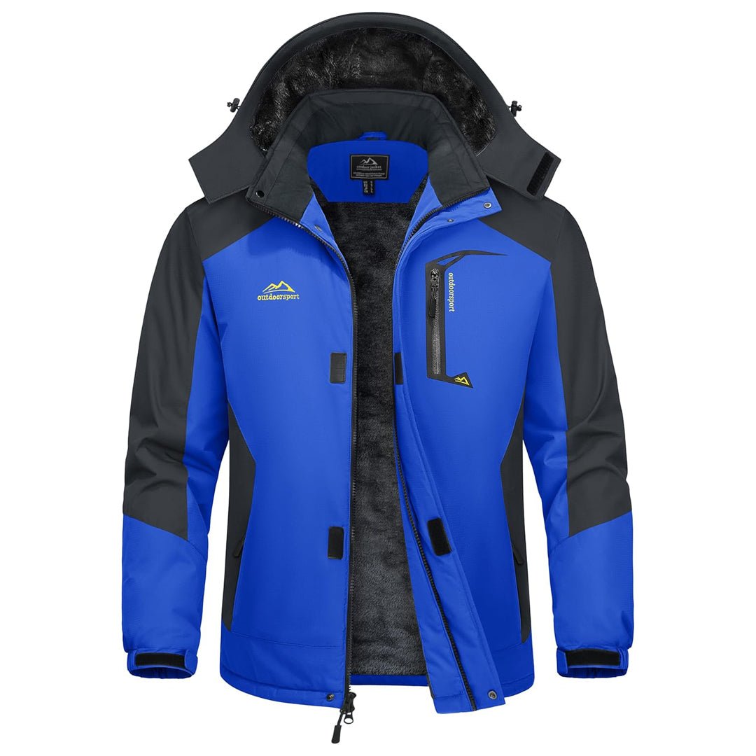 TACVASEN Blue Insulated Winter Snowboard Ski Parka Jacket