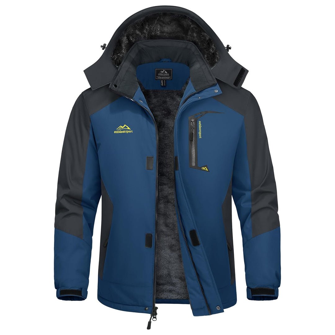 TACVASEN Denim Blue Insulated Winter Snowboard Ski Parka Jacket