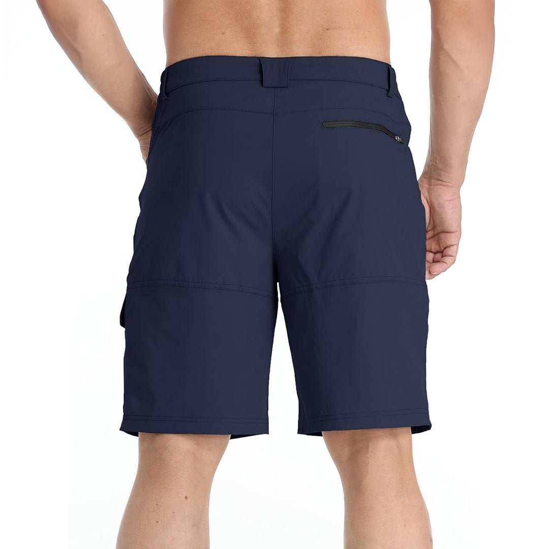 TACVASEN Navy Utility Cargo Shorts Quick Drying