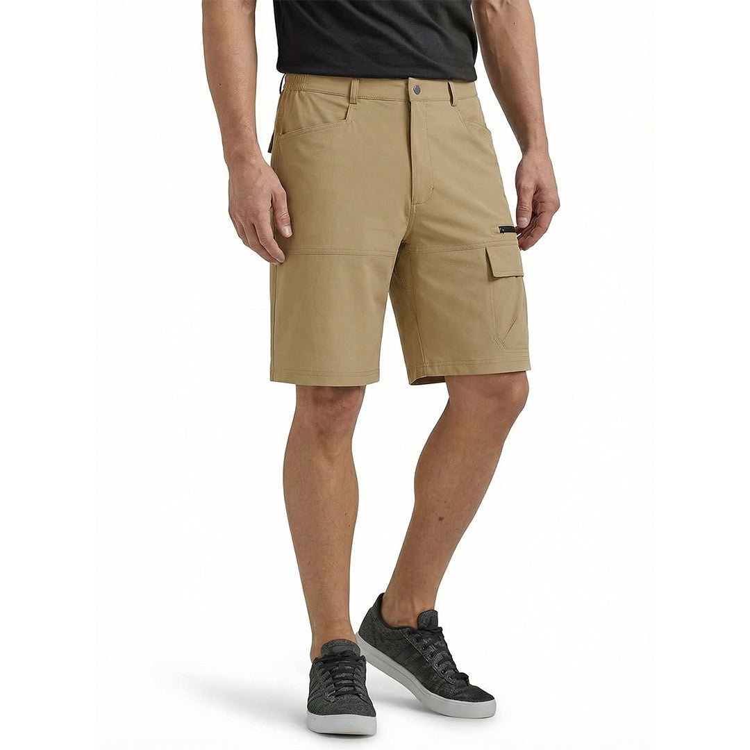 TACVASEN Khaki Utility Cargo Shorts Quick Drying