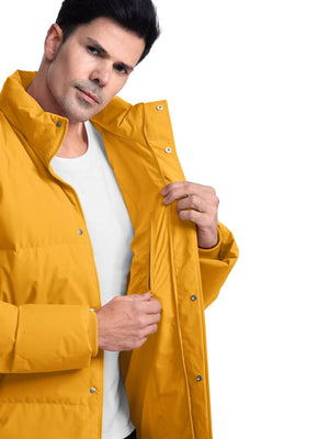 TACVASEN Ginger Men's Puffer Jacket Water Resistant Windproof Down Jackets
