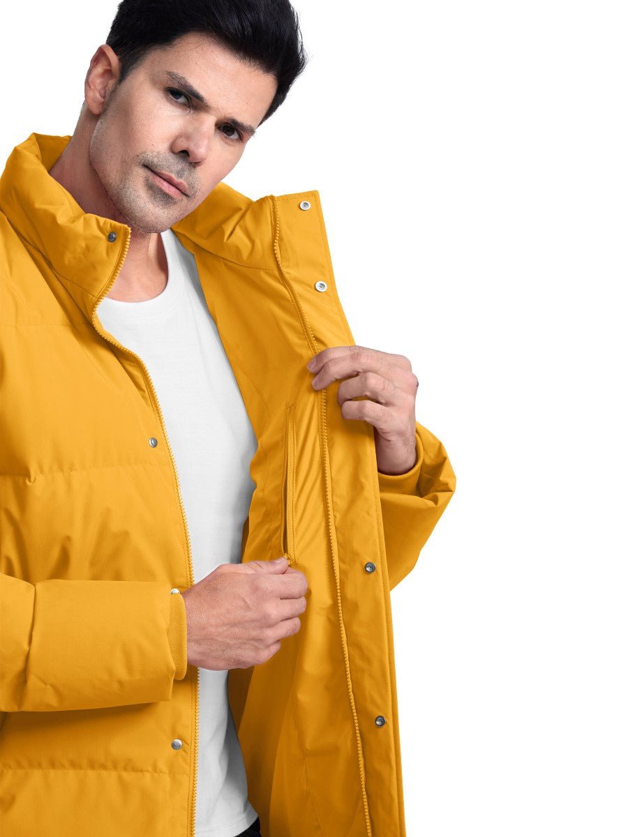 TACVASEN Ginger Men's Puffer Jacket Water Resistant Windproof Down Jackets
