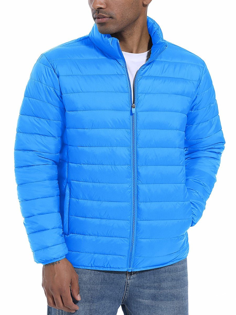 TACVASEN Azure Men's Puffer Water Repellent Windproof Insulated Jacket