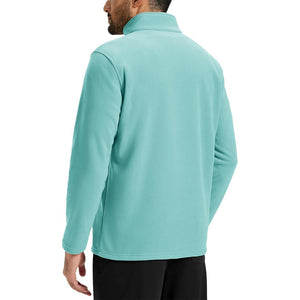TACVASEN Yellow Men's Pullover Workout Fleece 1/4 Zip Uncw Vintage Sweatshirts