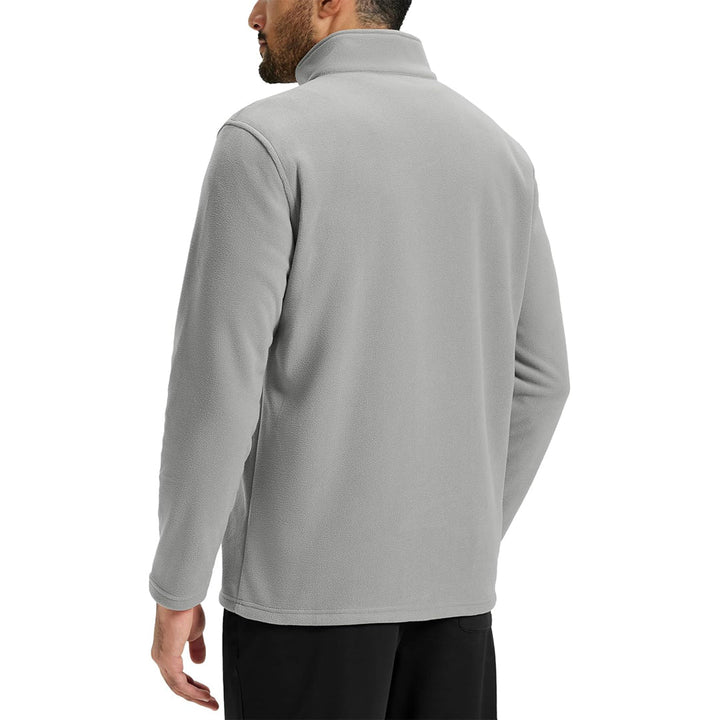 Men's Pullover Workout Fleece 1/4 Zip Uncw Sweatshirts Vintage - AT23M3112