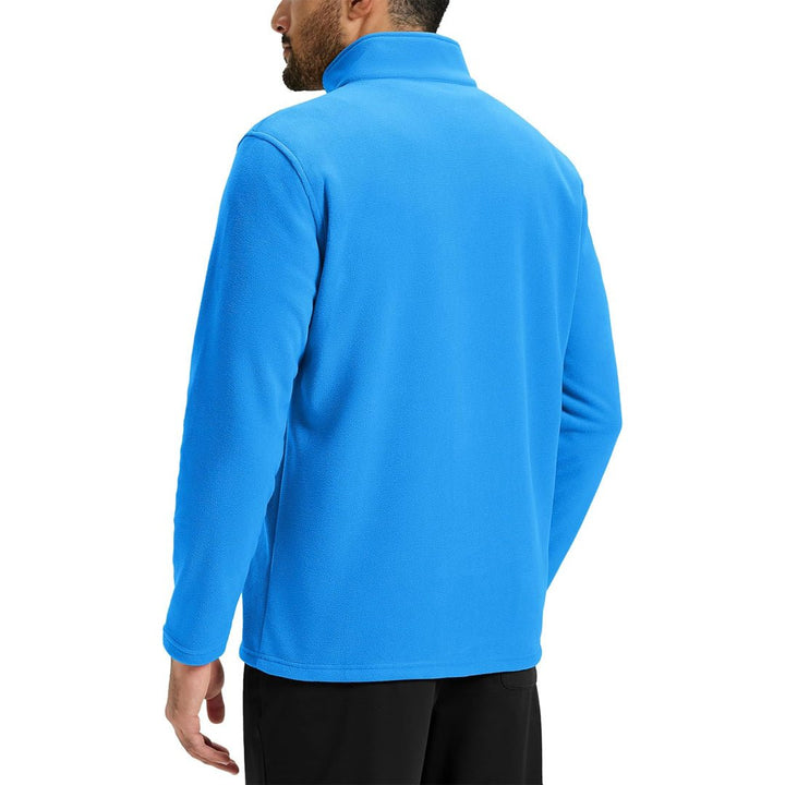 Men's Pullover Workout Fleece 1/4 Zip Uncw Sweatshirts Vintage - AT23M3112