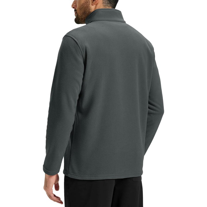 Men's Pullover Workout Fleece 1/4 Zip Uncw Sweatshirts Vintage - AT23M3112