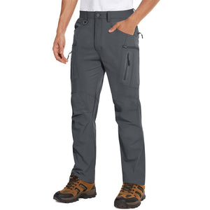 Men's Quick Dry Water Resistant 8 Pockets Cargo Hiking Pants - T20M138