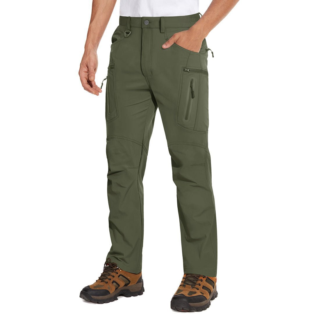 Men's Quick Dry Water Resistant 8 Pockets Cargo Hiking Pants - T20M138