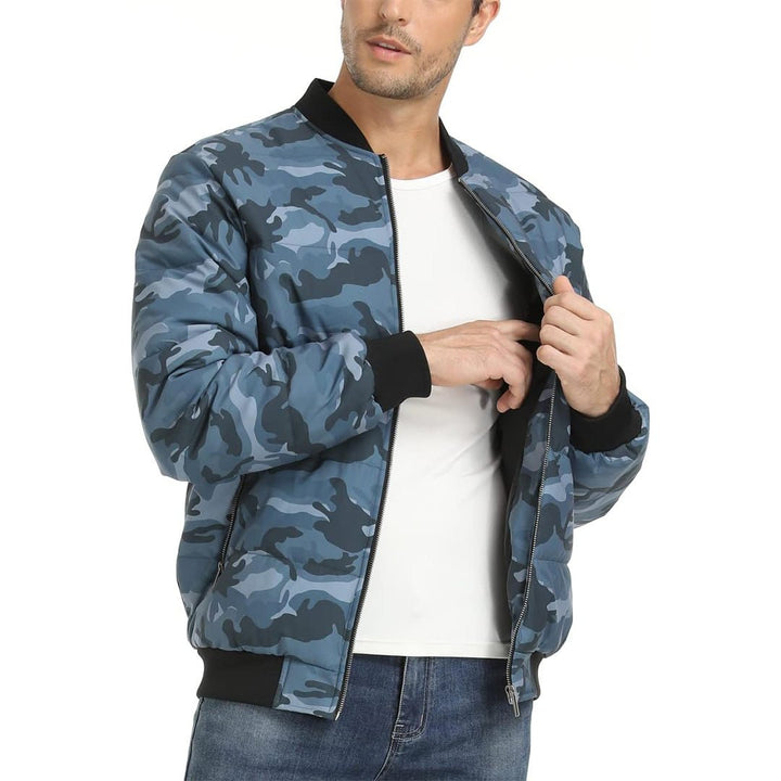 Men's Quilted Puffer Jacket Lightweight Water - Resistant Warm Winter Coat - Fall Winter 2022