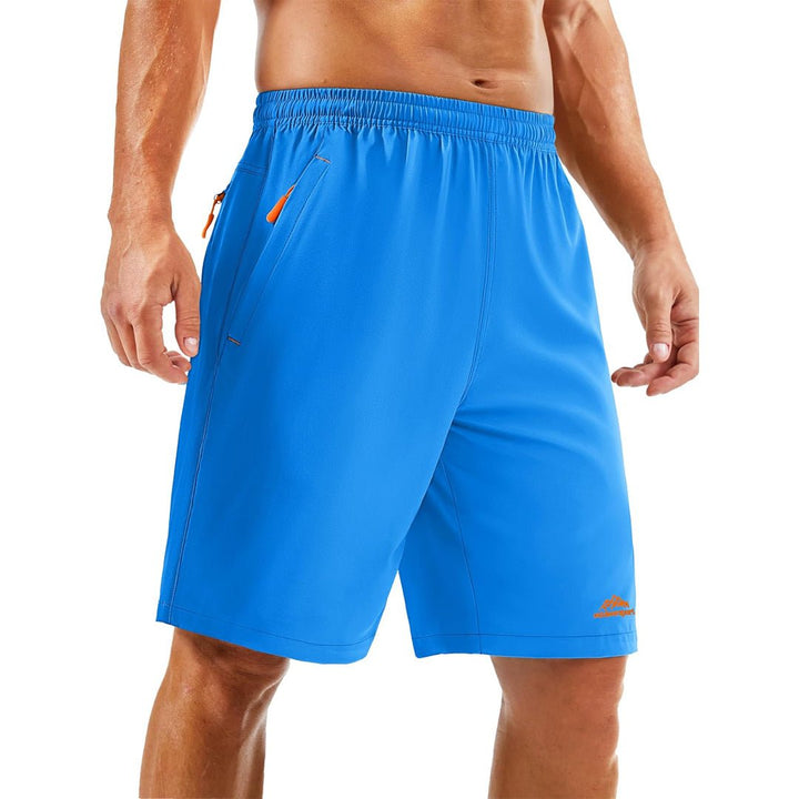 Men's Running Workout Shorts Quick Dry with Pockets - 8859D