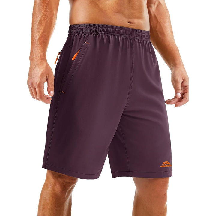 Men's Running Workout Shorts Quick Dry with Pockets - 8859D