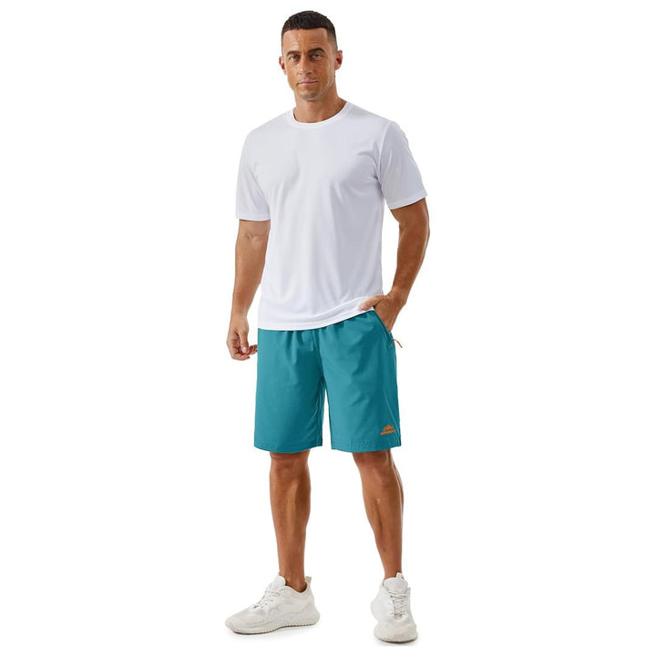 Men's Running Workout Shorts Quick Dry with Pockets - 8859D