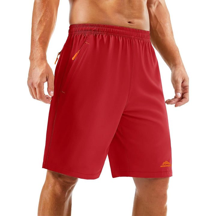 Men's Running Workout Shorts Quick Dry with Pockets - 8859D