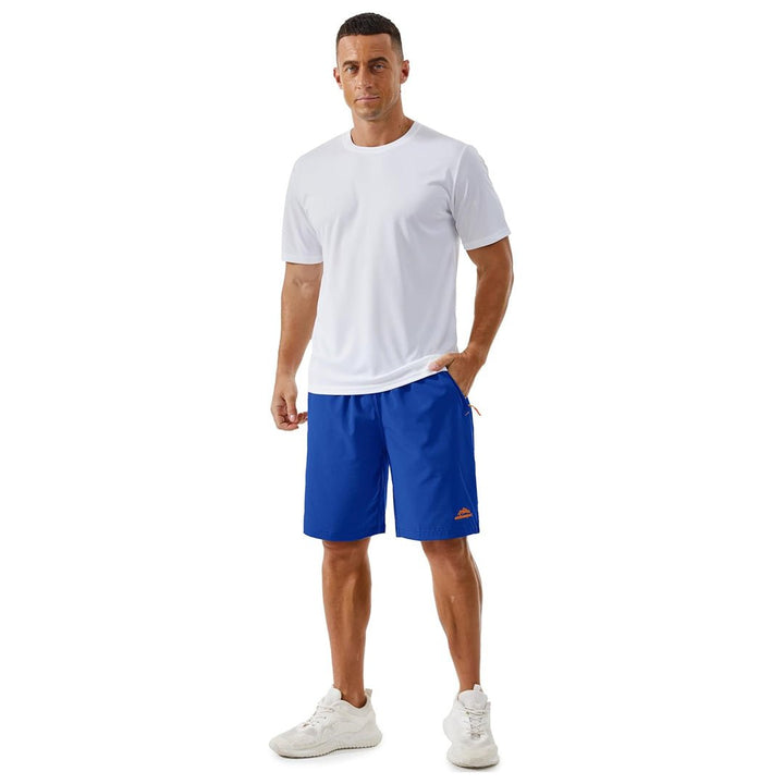 Men's Running Workout Shorts Quick Dry with Pockets - 8859D