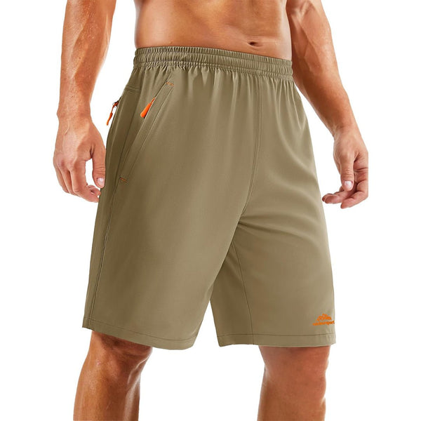 Men's Running Workout Shorts Quick Dry with Pockets - 8859D