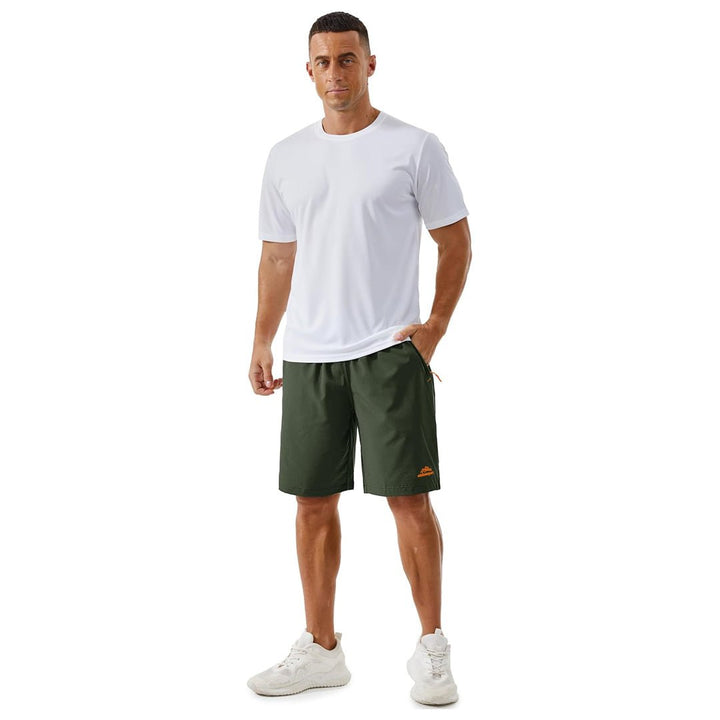 Men's Running Workout Shorts Quick Dry with Pockets - 8859D