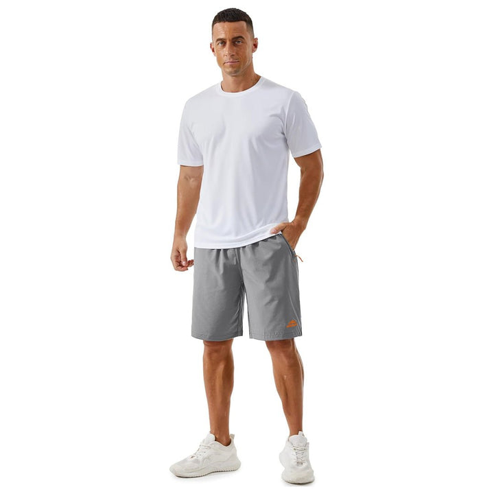 Men's Running Workout Shorts Quick Dry with Pockets - 8859D