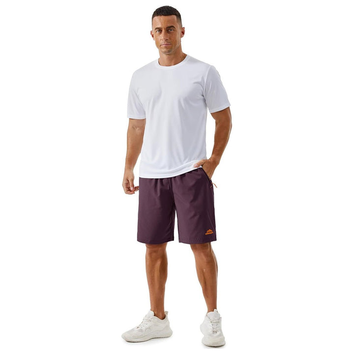 Men's Running Workout Shorts Quick Dry with Pockets - 8859D
