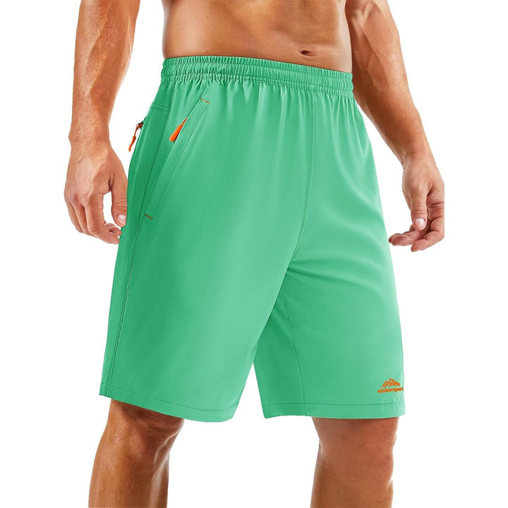 Men's Running Workout Shorts Quick Dry with Pockets - 8859D