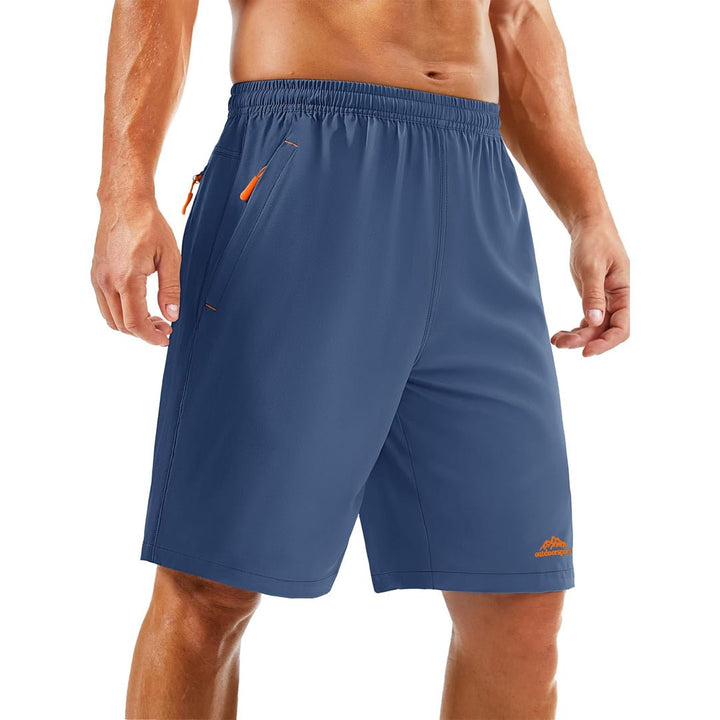 Men's Running Workout Shorts Quick Dry with Pockets - 8859D