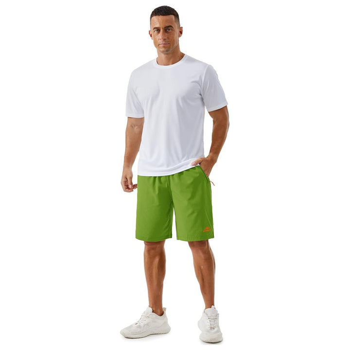 Men's Running Workout Shorts Quick Dry with Pockets - 8859D