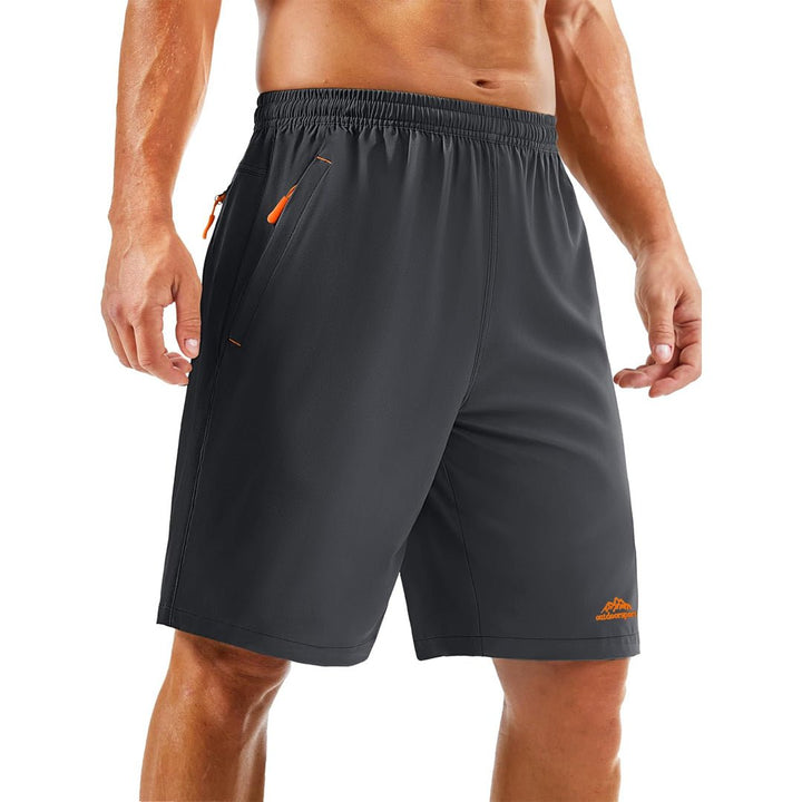 Men's Running Workout Shorts Quick Dry with Pockets - 8859D