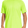 TACVASEN Fl Green Men's Short Sleeve UPF 50+ Sun Protection Shirts