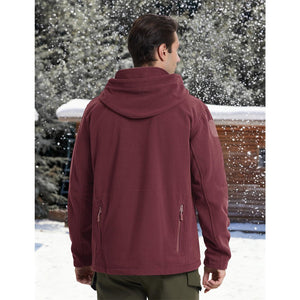 TACVASEN Army Green Men's Tactical Thermal Bomber Coats