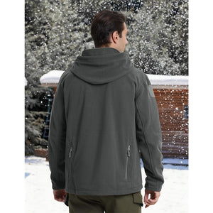 TACVASEN Army Green Men's Tactical Thermal Bomber Coats